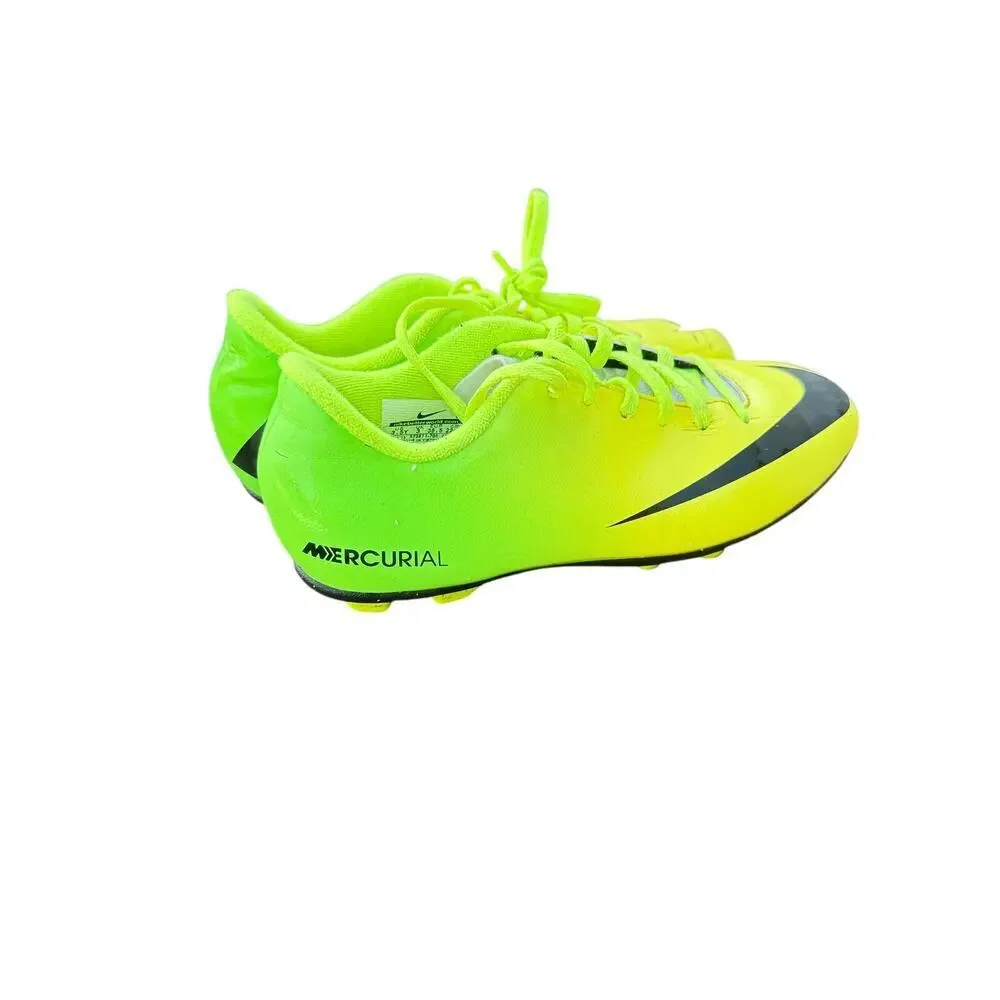 Nike Mercurial Victory IV Vibrant Yellow‎ Youth Size 3.5Y